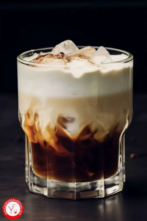 How to make a White Russian cocktail recipe with ingredients vodka, coffee liqueur and heavy cream for the perfect White Russian recipe White Russian Cocktail Recipes, Salted Caramel White Russian Recipe, Screwball White Russian, Tiramisu White Russian Cocktail, Kahlua White Russian, White Russian Recipe, White Russian Recipes, White Russian Cocktail, Coffee Liqueur