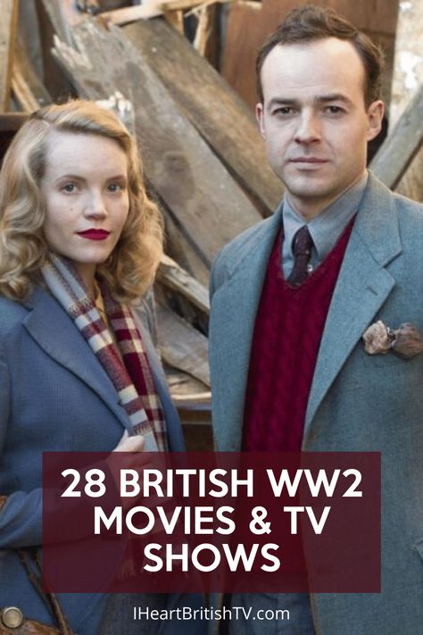 28 British Movies & TV Shows About WW2 Wwii Movies, Goodnight Sweetheart, British Tv Mysteries, Best Period Dramas, British Period Dramas, Period Drama Movies, The Guernsey Literary, British Movies, British Tv Series