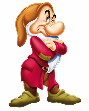 Grumpy Man, Sette Nani, Snow White Birthday, 7 Dwarfs, Disney Cartoon Characters, Magical Creature, Snow White And The Seven Dwarfs, The Seven Dwarfs, Favorite Cartoon Character