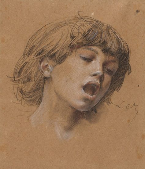 Master Drawing, Historical Painting, Cleveland Museum Of Art, Charcoal Drawing, Art Studies, French Artists, Museum Of Art, Portrait Drawing, A Boy