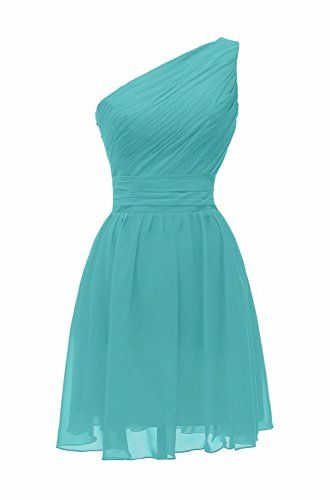 Teal Weddings, Turquoise Prom Dresses, Dressy Clothes, Fun Dresses, One Shoulder Bridesmaid Dresses, One Shoulder Bridesmaid, Cocktail Gowns, Bridesmaid Dresses Prom, Sleep Wear