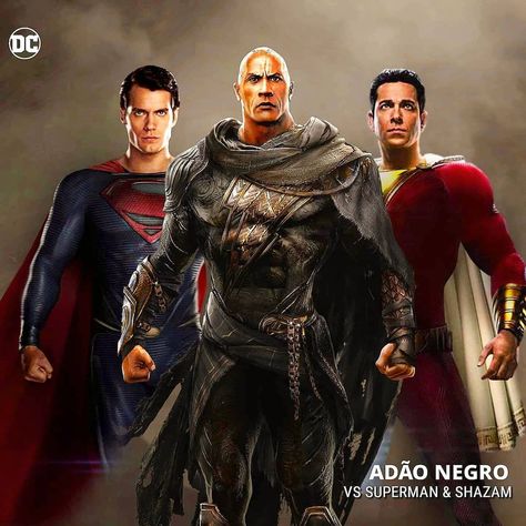 Black Adam Comics, Clark Superman, Superman Suit, Dc Comics Vs Marvel, Black Superman, Superman Pictures, Captain Marvel Shazam, Avengers Cartoon, Superman Movies