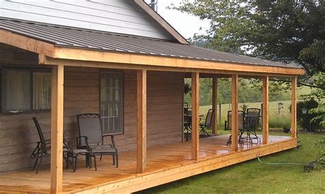 Covered Patio Design, Building A Porch, Patio Deck Designs, Porch Roof, Backyard Porch, Patio Roof, Decks Backyard, House With Porch, Home Porch