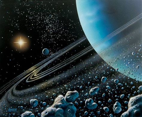 Uranus | Flickr - Photo Sharing! Uranus Planet, 70s Sci Fi Art, Aquarius Men, Age Of Aquarius, The Planets, Our Solar System, To Infinity And Beyond, Space Opera, Space Travel