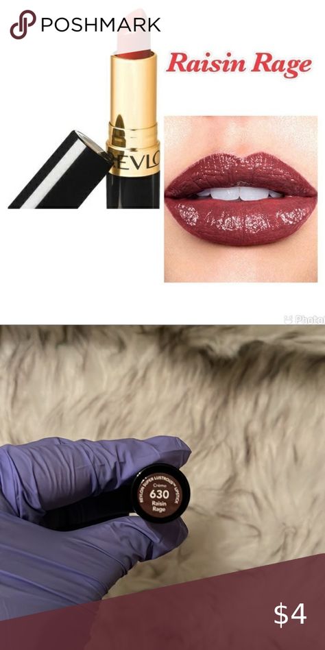 Revlon Raisin Rage lipstick Revlon Raisin Rage Lipstick, Revlon Raisin Rage, Revlon, Raisin, Makeup Looks, Makeup, Closet, Quick Saves, Make Up Looks