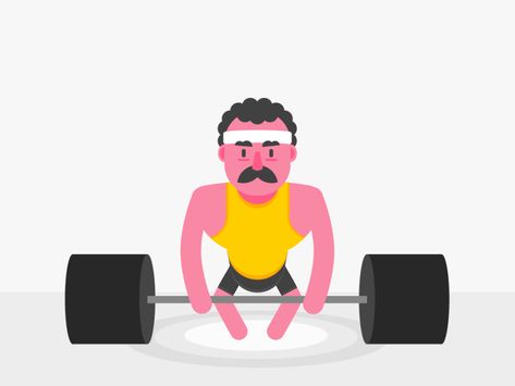 GIF by paultheanimator.tumblr.com #animation #gif #loopinggif #aftereffects #character #illustration #mograph #motiongraphics #dribbble Weight Animation, Gym Animation, Motion Graphics Gif, Gym Logo, Animation Gif, Character Animation, Gym Ideas, Christmas Gift Card, Cartoon Gifs