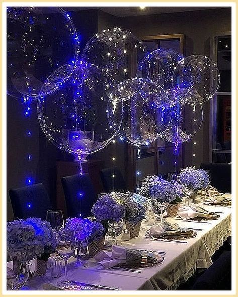 Winter Wedding Lights - Who doesn't enjoy getting an awesome deal from leading brands. Click to discover more NOW! Wild One Party Decorations, Deco Nouvel An, Balloon Party Decorations, Bobo Balloons, Quinceañera Ideas, Deco Ballon, Prom 2022, Winter Ball, Led Balloons