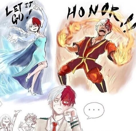 Boku no Hero Academia Icy Hot, My Hero Academia Shouto, Memes Anime, My Hero Academia Memes, Hero Wallpaper, Boku No Hero Academia Funny, Anime Jokes, Anime Memes Funny, Anime Meme