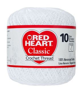 Red Heart Classic Crochet Thread Size 10 - Natural - Yarn & Needle Arts - Knit & Crochet Tools - Cro Crochet Thread Size 10, Knitting & Crochet Tools, Dishcloth Knitting Patterns, Viking Sewing, Crochet Size, Crochet Tools, Dishcloth Pattern, Crochet Thread, Hand Crochet Baby Blanket