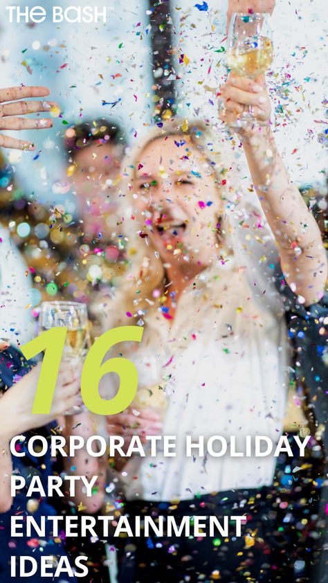 If you can’t go ice skating or build gingerbread houses, then one of these holiday party ideas will have to do! ✨ Click here for more ideas and for local party entertainers! 🎉

#thebash #corporateparty #holidayparty #officeparty #officepartyideas #partyentertainment #officepartyentertainment #entertainers #partyentertainers #corporateholidayparty #holidaypartyentertainment #officechirstmasparty #officechristmaspartyideas #officeholidayparty #officeparty #officeentertainment Christmas Party Event Ideas, Corporate Holiday Party Activities, Small Office Party Ideas, Company Holiday Party Ideas, Company Christmas Party Ideas, Corporate Party Ideas, Office Holiday Party Ideas, Party Entertainers, Party Entertainment Ideas