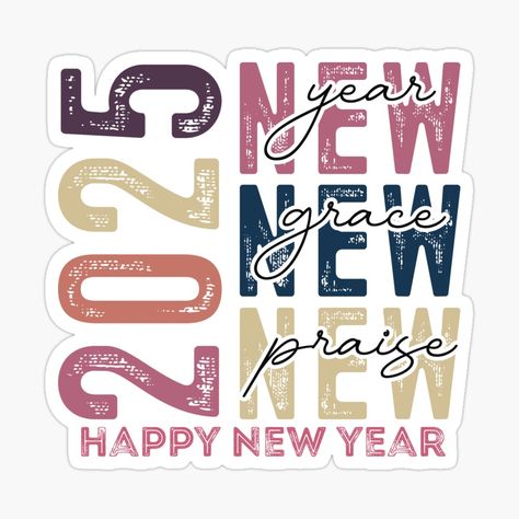 Get my art printed on awesome products. Support me at Redbubble #RBandME: https://www.redbubble.com/i/sticker/Happy-new-year-Fresh-Beginnings-Happy-New-Year-festive-fireworks-by-SmartEdgeShop/166829557.EJUG5?asc=u 2025 Logo, Fresh Beginnings, New Year Designs, Cool Stickers, New Years Eve, Fireworks, Happy New, Happy New Year, Awesome Products