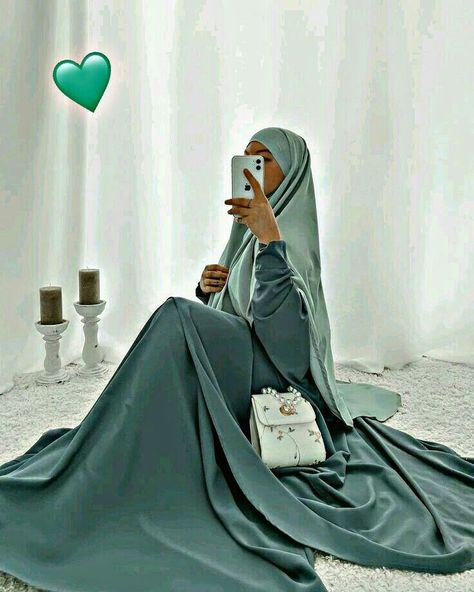 Aesthetic Hijabi Girl, Aesthetic Hijabi, Hijabi Girl, Turquoise