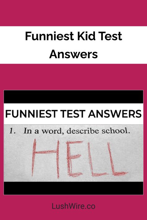 Funniest Kid Test Answers Funny Kid Answers, Funniest Kid Test Answers, Kids Test Answers, Mathematical Logic, Funny Test Answers, Funny Test, Butterfly Life Cycle, Math Questions, Thought Process