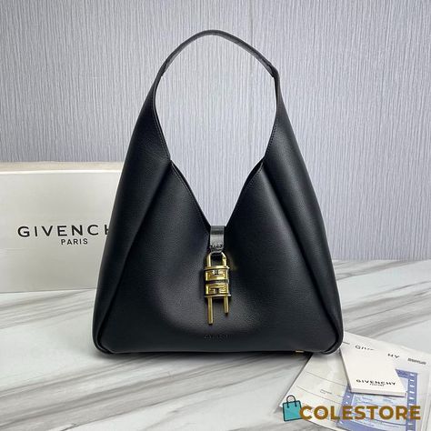 Givenchy Hobo Bag, Hobo Bags, Bags Aesthetic, Hobo Bag, Givenchy, Dust Bag, Quick Saves, Black