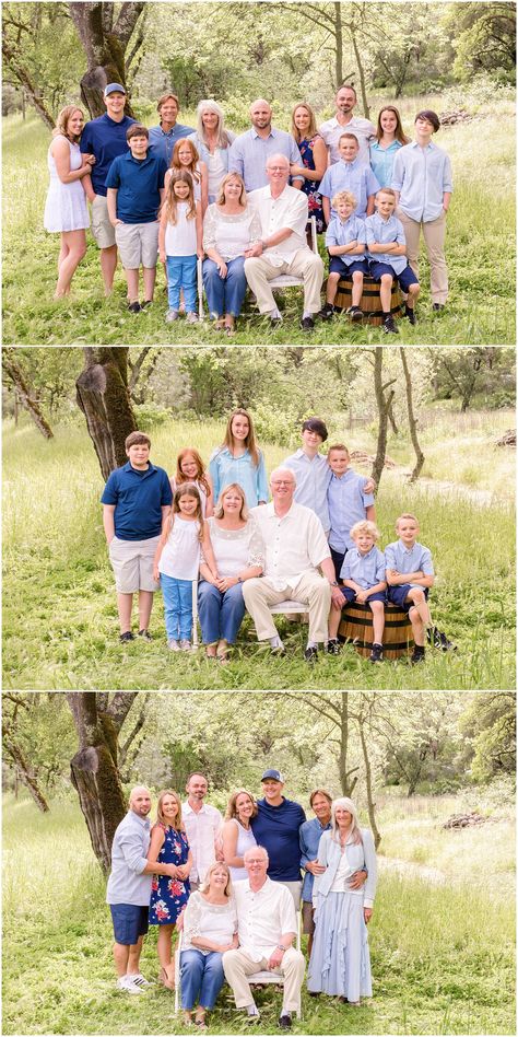 Large Family Photo Shoot Ideas With Grandparents, Grandparents And Family Pictures, Great Grandparents Photoshoot, Family Photoshoot Poses With Grandparents, Family Session With Grandparents, Family Photos Grandparents Grandchildren, Family Grandparents Photography, Family Picture With Grandparents, Grandparent And Grandchildren Poses