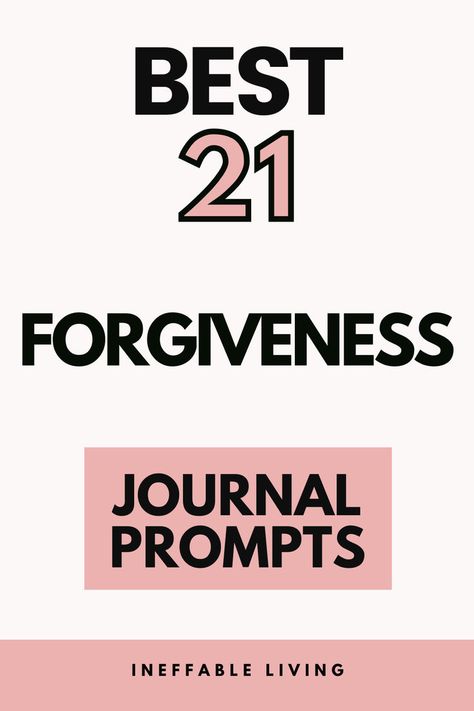 Journal prompts are questions or statements that are designed to provoke reflection and encourage individuals to express their thoughts and feelings through writing. They serve as a starting point for introspection and can be used as a therapeutic tool for personal growth and self-discovery. how to journal for therapy - Daily journal prompts – self discovery journal prompts – journal prompts for self reflection #SelfCare #EmpowerYourMind #SelfLoveJourney What Does Forgiveness Mean, Forgiveness Journal, Journal For Therapy, Prompts Self Discovery, Self Discovery Journal Prompts, Self Discovery Journal, How To Journal, Daily Journal Prompts, Asking For Forgiveness