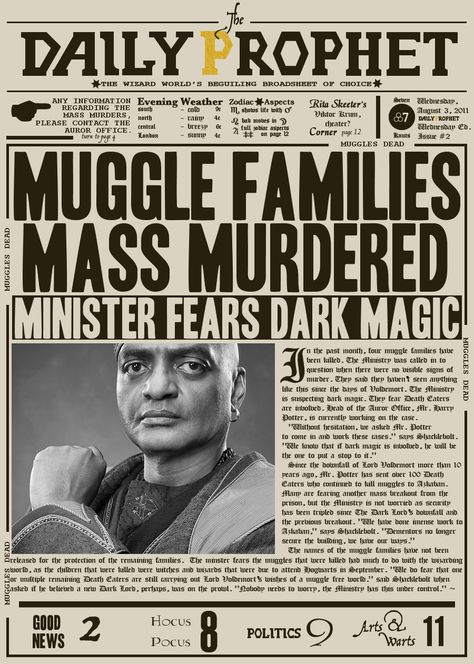 Harry Potter Daily Prophet Harry Potter Newspaper, Posters Harry Potter, The Daily Prophet, Hery Potter, Poster Harry Potter, Imprimibles Harry Potter, Daily Prophet, Harry Potter Classroom, Harry Potter Printables