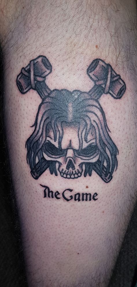 Triple H tattoo I got done today. Done by an apprentice and i think she done a great job H Tattoo, R Tattoo, Triple H, New Tattoo, Tattoos Ideas, Great Job, Tattoo Images, The Rules, New Tattoos