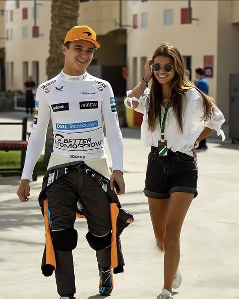 F1 Wag, Race Outfit, Boy Best Friend Pictures, New Ferrari, Outfit Formulas, Lando Norris, The Cast, Bahrain, Casual Fall Outfits