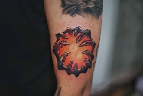 #dota2tattoo# Dota 2 Logo Tattoo, Dota 2 Tattoo Ideas, Dota 2 Tattoo, Tattoo Concept Art, Dota Tattoo, Cowboy Bebop Tattoo, 2 Tattoo, Cartoon Tattoo, Funky Tattoos