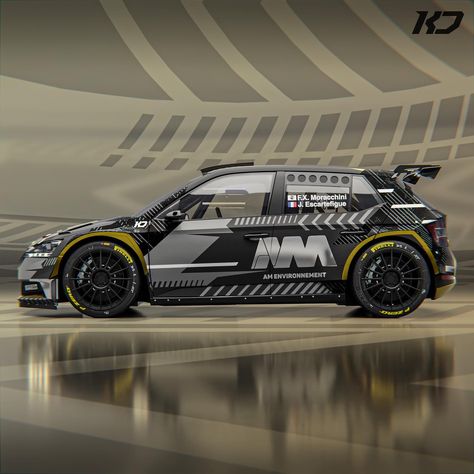 Car Modification Ideas, Rally Car Design, Wrapping Car, Wrapping Design, Car Livery, Car Paint Jobs, Car Deco, Car Wrap Design, Hot Hatch