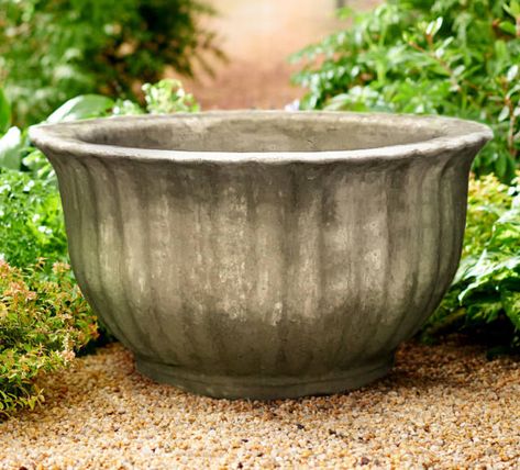 Entry Garden, Shell Planter, Bowl Planter, Elephant Planters, Antique Garden, Rustic Rings, Stone Planters, Garden Containers, Large Planters