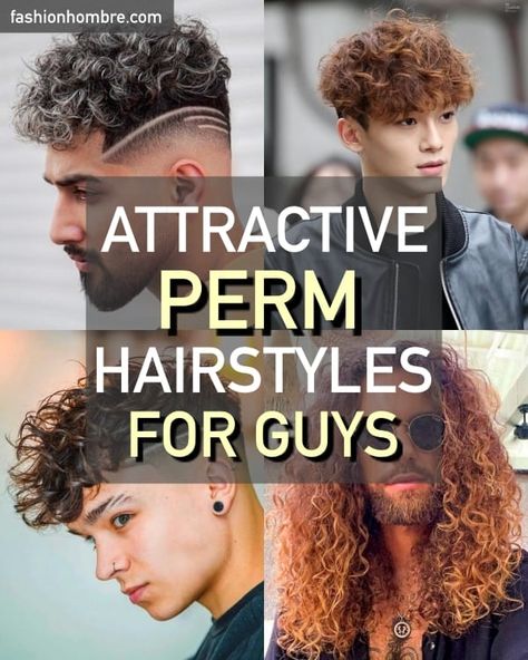 90 Attractive Perm Hairstyles For Guys To Check Out – Fashion Hombre Boys Loose Permed Hair, Guy Perms Before And After, Guy Permed Hair, Men’s Permed Hair, Mens Permed Hair, Guys With Perms, Guys Perm Men's Hairstyle, Men’s Permed Hairstyles, Types Of Perms Men