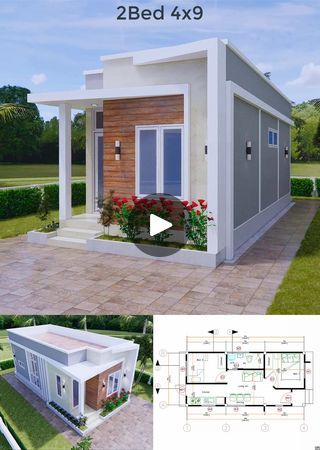 Bedroom Terrace, Tiny House Plans, One Bedroom, Terrace, Roof, Tiny House, House Plans, Bedroom, How To Plan