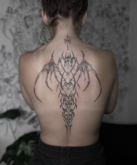 #tetování #tetovani #cztattoo #czechtattoo #czechtattooartist #brnotattoo #backpiece #backpiecetattoo #backtattoo #backtattoos #backtattoosforgirls #neotribal #neotribaltattoo #tribaltattoo #tribaltattoos #tribaltattooers #ignorantstyle #ignoranttattoo #ignoranttattoos #undergroundartist #ignorant_tattoos #tattoomagazine #tattooistartmagazine #tattooedcommunity Neo Tribalism Tattoo Back, Neo Tribalism Tattoo, Czech Tattoo, Cybersigilism Tattoo, Ignorant Tattoos, Ignorant Style Tattoo, Girl Back Tattoos, Back Piece Tattoo, Style Tattoo