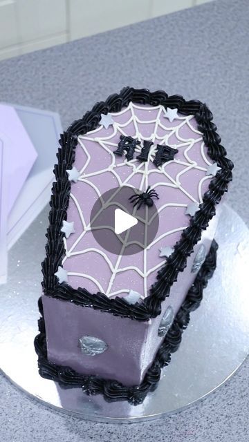 Frost Form® on Instagram: "Introducing our new COFFIN Flexi Frost and Carve!! ⚰️

You get two Flexible Frosting Plates + a Carving Template to make the perfect Coffin-shaped cakes! 🖤

Plus more new shapes on www.frostform.com! 🤭

Video by @loveisbakeable" Halloween Coffin Cake, Coffin Cake, Frost Form, Shaped Cakes, Halloween Coffin, Diy Cake, Halloween Cakes, Frosting, Food And Drink