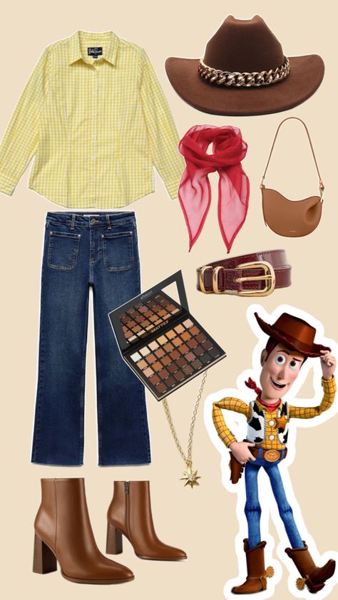 Disneybound outfit / Disney bound look / cowboy look / look vaquero / disfraz Outfit Disney, Disney Bound Outfits, Woody Toy Story, Character Outfits, Toy Story, Cowboy, Disney, Clothes