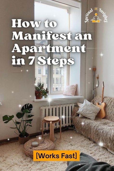 How to Manifest an Apartment in 7 Steps [Works Fast] Visual Board, Manifestation Journal, Dream Apartment, The Law Of Attraction, How To Manifest, Getting Started, Law Of Attraction, How Many, Things To Think About