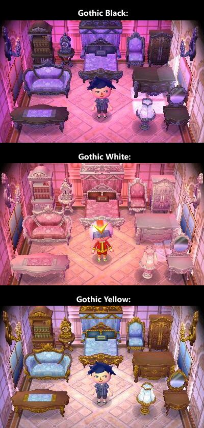 Guide to different colors to the Rococo Series Animal Crossing Sleep Code, Acnl Guide, Animal Crossing New Leaf Qr Codes Pink, Fairy Island Animal Crossing Dream Code, Acnl Fairy Town, Sleeping Beauty Fairies, Animal Crossing 3ds, Ac New Leaf, Animal Crossing Funny