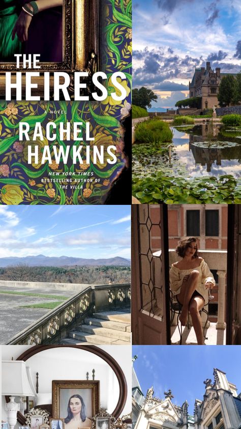 #theheiress The Heiress Rachel Hawkins, Rachel Hawkins, The Heirs, Book Aesthetic, Book Lists, Book Recommendations, Bestselling Author, New York Times, Villa