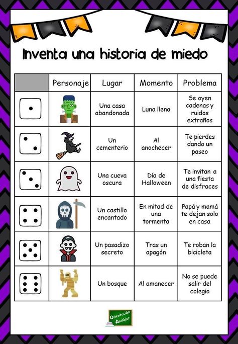 Actividades Halloween, Spanish Learning Activities, Spanish Classroom Activities, Spanish Writing, Spanish Lesson Plans, Spanish Teaching Resources, Ap Spanish, Halloween Math, Spanish Activities