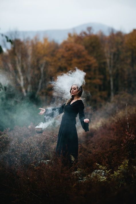 Witch Photo Shoot, Witches New Year, Samhain Celebration, Full Moon In Pisces, Harvest Festivals, Trust Fall, The Wheel Of The Year, Fairy Photoshoot, Moon Energy