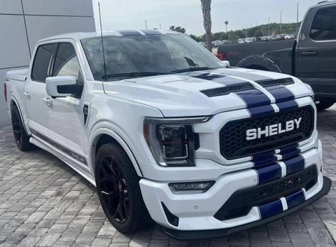 Shelby Truck Ford, Shelby Super Snake F150, Ford Shelby Truck, Shelby Truck, Shelby F150, Shelby Super Snake, Best Suv Cars, Custom Vehicles, Chevy Trucks Silverado