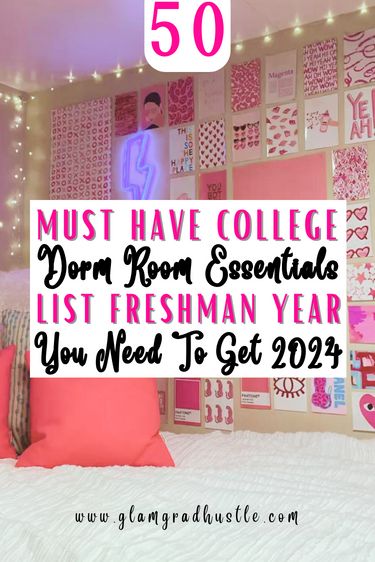 College Packing List For Girls Dorm Room, College Dorm Essentials Freshman Year, Dorm Room List Freshman Year, Dorm Essentials List Freshman Year, College Dorm Room Ideas Freshman Year, Dorm Room Essentials Freshman Year, College Room Essentials, Room Essentials List, Dorm Room List