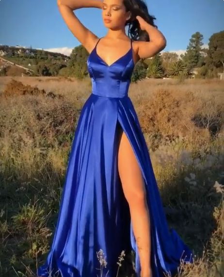 Video Dress, Blue Formal Dress, Prom Evening Dresses, Prom 2022, Trendy Prom Dresses, Hoco Dresses Short, Stunning Prom Dresses, Prom Ideas, Prom Dress Inspiration