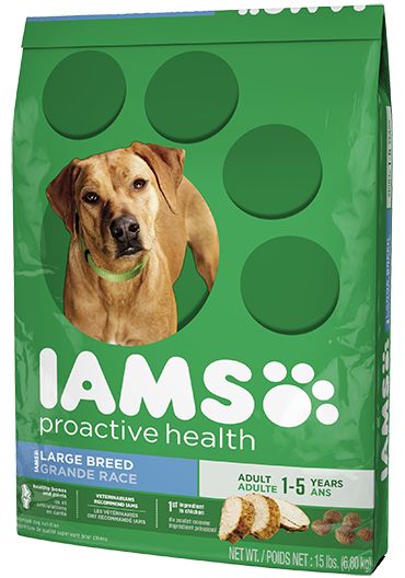 Iams Proactive Health Dog 15 lb AD LG BRD CR Iams Dog Food, Dog Food Brands, Dried Blueberries, Dog Nutrition, Healthy Metabolism, Healthy Joints, Healthy Benefits, Grain Foods, Healthy Bones