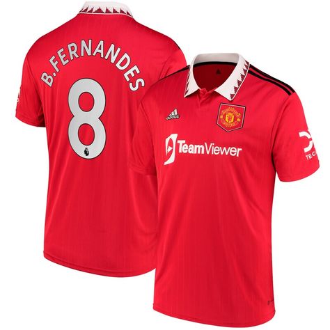 Manchester United Shirt, Christian Eriksen, Phil Jones, Bruno Fernandes, Anthony Martial, Adidas Jersey, Soccer Uniforms, Adidas Football, Home Team