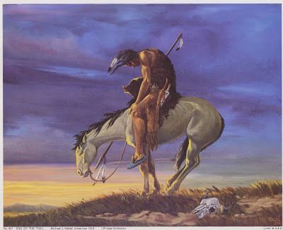 We used to have this picture hanging. American Indian Artwork, End Of The Trail, Tears Art, Indian Horses, Native American Paintings, Native American Pictures, Trail Of Tears, Native American Artwork, Native American Peoples