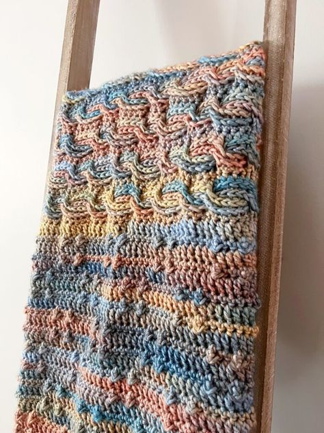 Caron Cake Blanket, Caron Blossom Cakes, Textured Crochet Blanket Pattern, Caron Cake Crochet Patterns, Textured Crochet Blanket, Caron Cakes Crochet, Bobble Blanket, Marly Bird, Textured Crochet