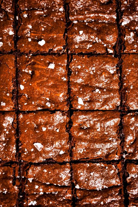 If you are looking for a fudgy, melt-in-your-mouth brownie made with sourdough discard, this is the recipe for you. These brownies are rich and indulgent. They have that signature shiny, crackly top with nice crisp edges and are finished with a generous sprinkle of flakey sea salt (a must). They might just be the perfect brownie. Discard Brownies, Discard Brownie Recipe, Sourdough Discard Brownie Recipes, Sourdough Brownies Recipe, Sourdough Brownies, Sourdough Discard Brownies Healthy, Sourdough Discard Brownies Cocoa Powder, Littlespoonfarm Sourdough Brownies, Perfect Brownies