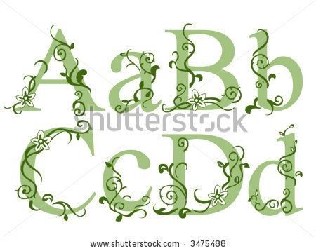 Vine Lettering, Letters Drawing, Vine Letters, Letters Template, Vine Font, Secret Forest, Cap Ideas, Vine Design, Grad Cap