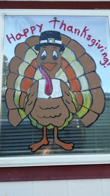 Turkey Window Art, Window Painting Thanksgiving, Turkey Window Painting, Thanksgiving Window Art, Thanksgiving Window Painting, Door Paintings, Thanksgiving Drawings, Painted Window Art, Window Paintings