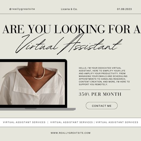 Beige Modern Virtual Assistant Animated Instagram Post #facebookcover, #facebook, #photos, #aesthetic, #images, #editable, #template, #canva, #canvatemplate, #freedesign, #layout, #design, #free, #business, #socialmedia, #creative Facebook Photos Aesthetic, Virtual Assistant Instagram Feed, Virtual Assistant Branding, Virtual Assistant Logo, Va Logo, Instagram Design Layout, Photos Aesthetic, Brand Ideas, Virtual Assistant Services