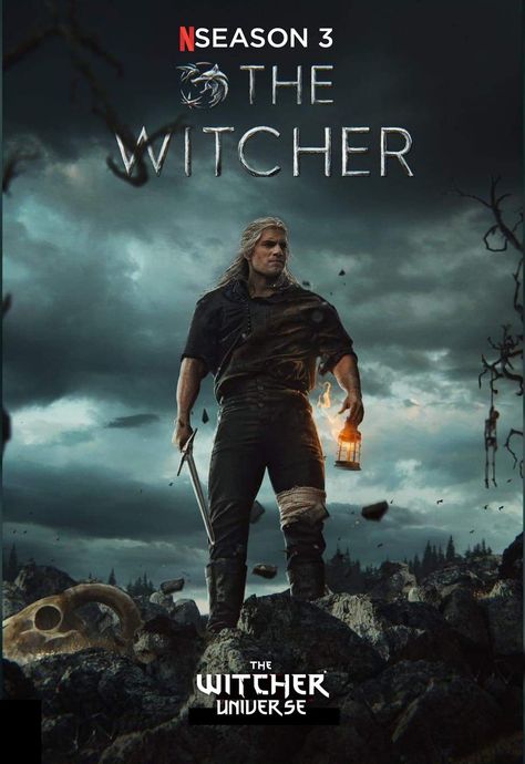 The Witcher Season 3 Poster, Henry Cavill Witcher, The Witcher Henry Cavill, Witcher 4, The Witcher Season 3, Stranger Things 5, Squid Game Season 2, Top Netflix Series, Witcher Game