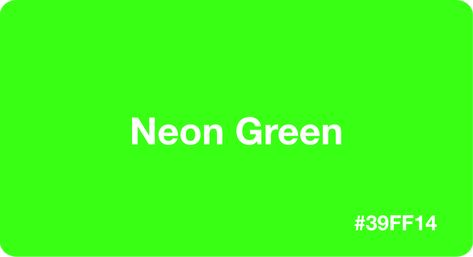 Green Hex Code, Power Of Nature, Environmental Awareness, Kinds Of Colors, Color Codes, Neon Colors, Neon Green, Color Coding, Eco Friendly