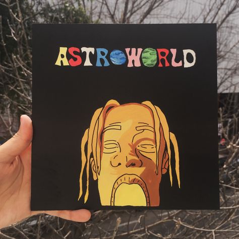 #astroworld #travisscott #art #paint #draw Album Covers To Paint, Retro Painting, Paint Easy, Trippy Painting, Hippie Painting, Simple Canvas Paintings, Cute Canvas Paintings, Easy Canvas Art, Canvas Drawings